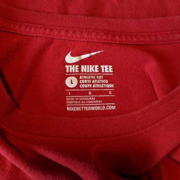 Nike T-shirt, Red, Nike Football - Picture 4 of 5